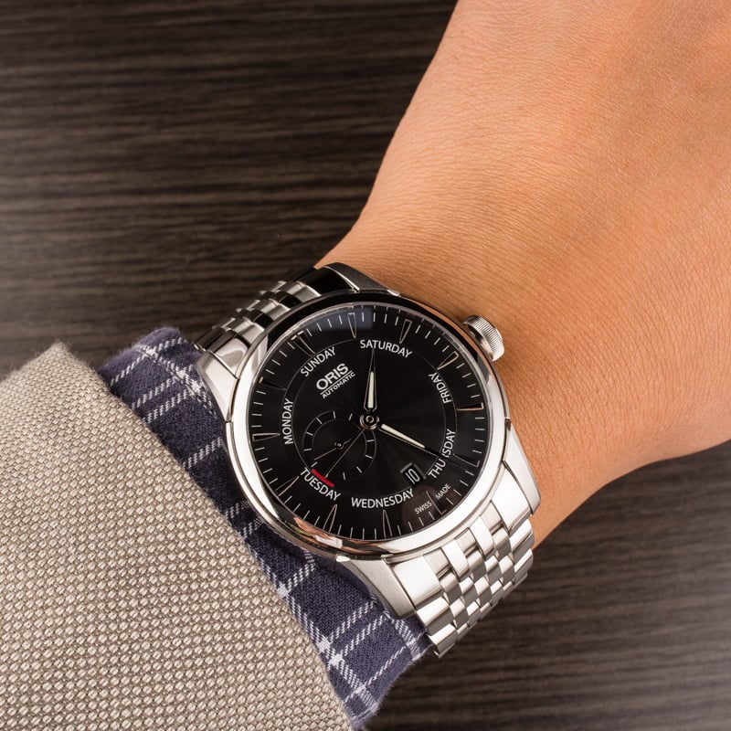 Oris Artelier Small Second Pointer Day