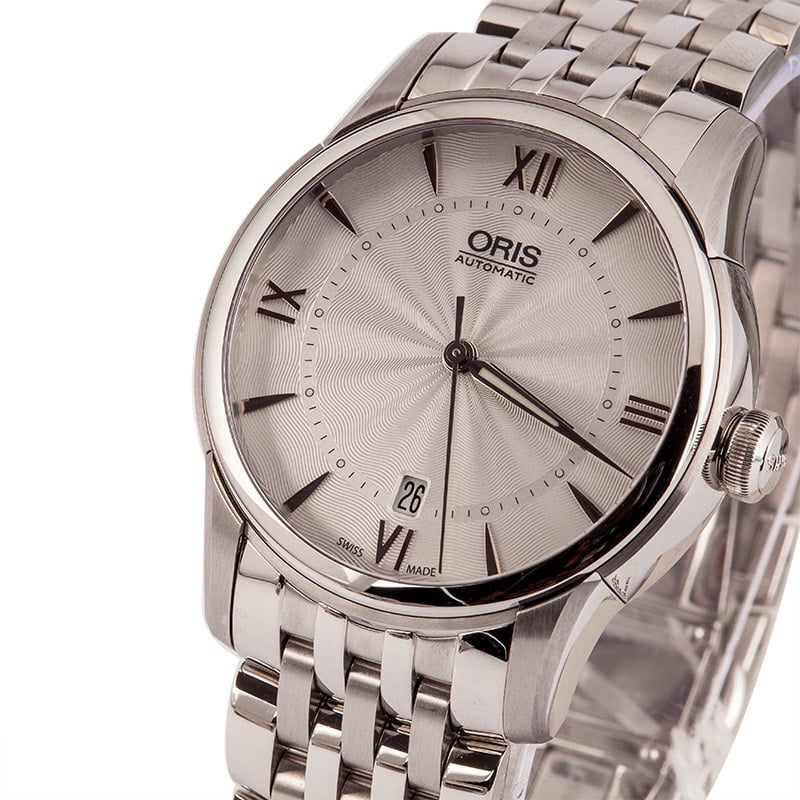 Oris Artelier Date Silver Dial