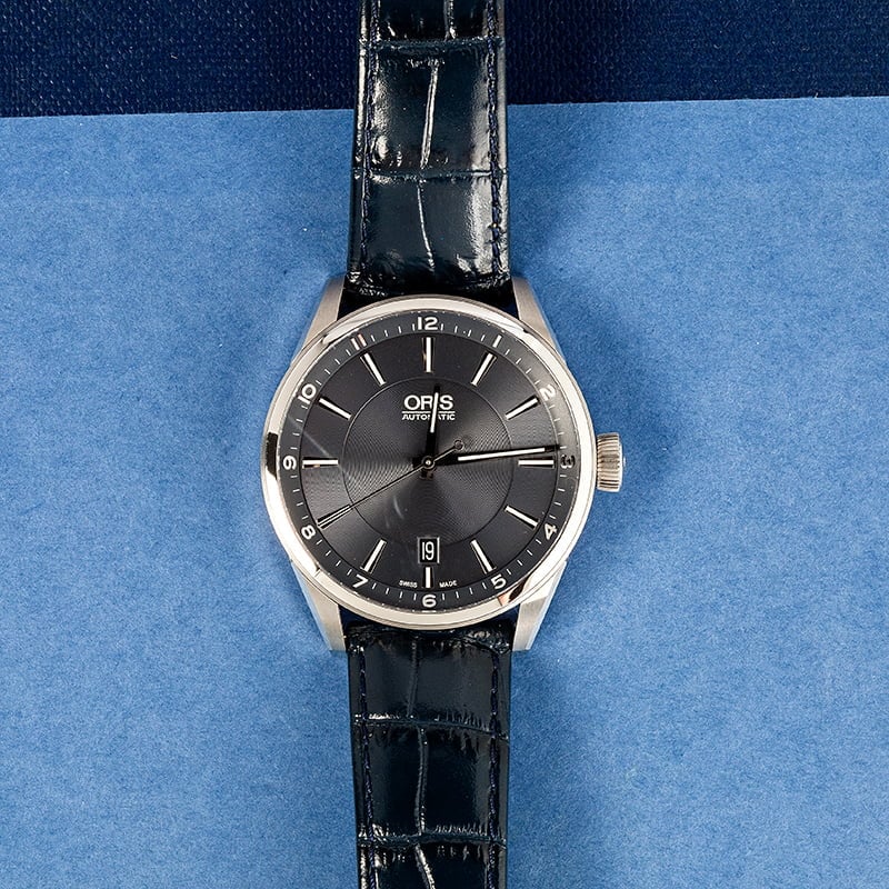 Oris Artix Date Blue Dial