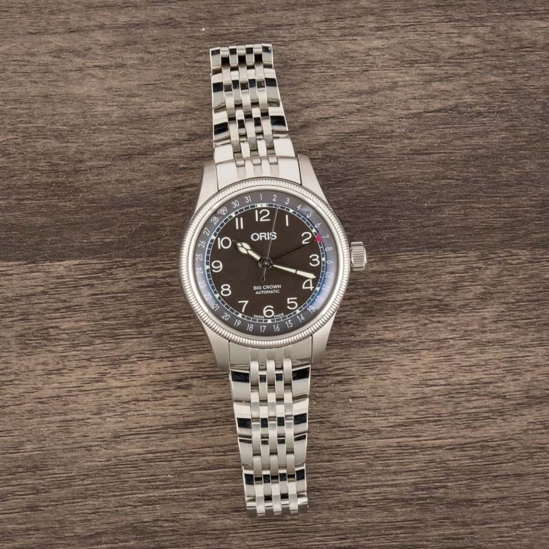 Oris Big Crown Pointer Date Steel