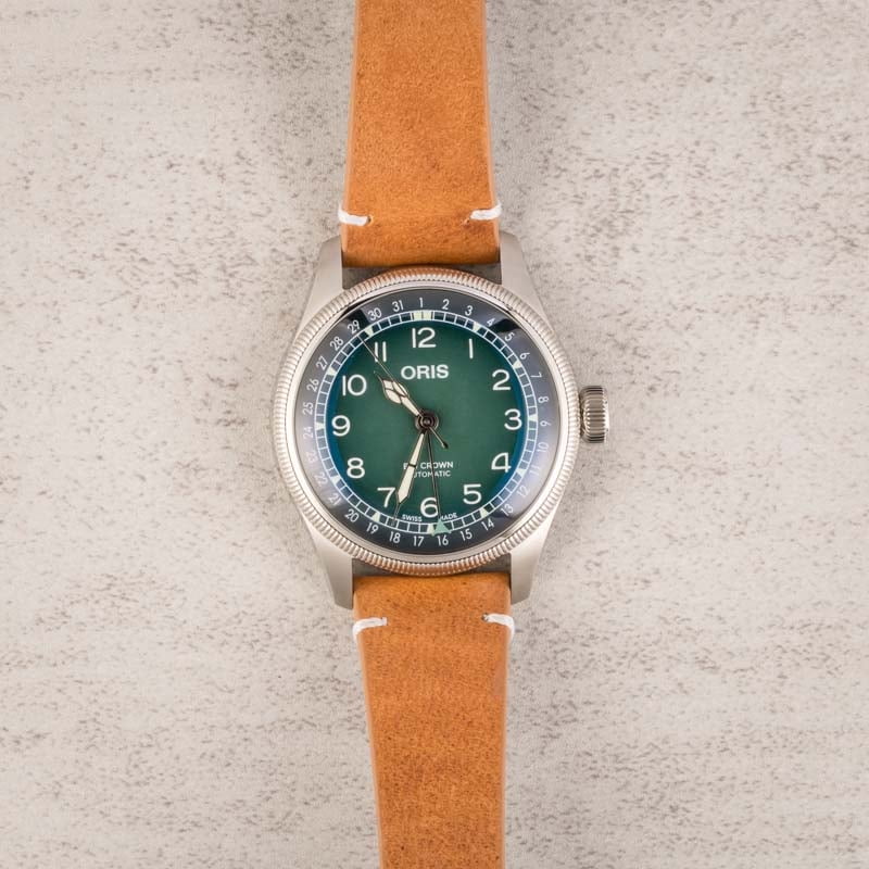 Oris x Cervo Volante Big Crown Green Dial