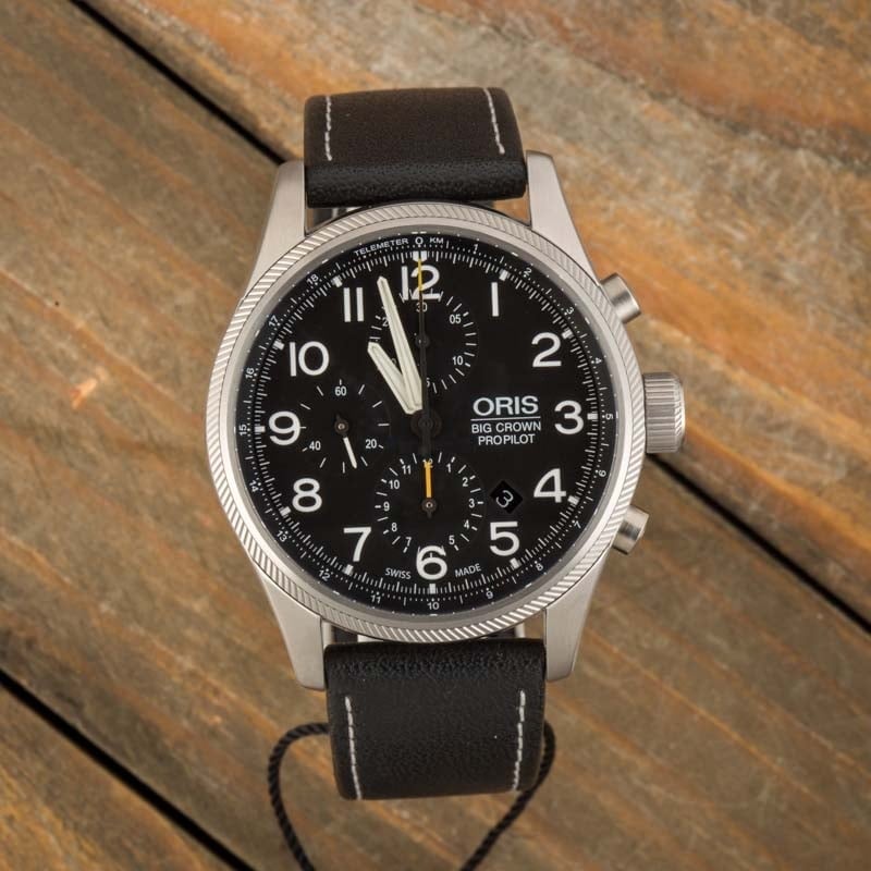 Oris Big Crown ProPilot Chronograph Black Dial