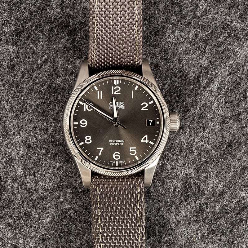 Oris Big Crown ProPilot Date Textile Strap