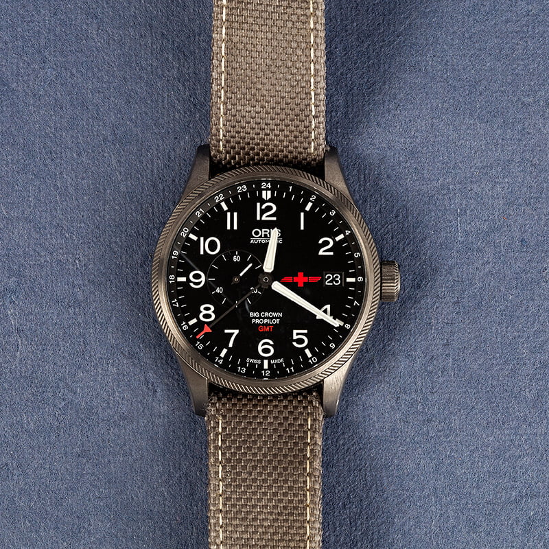 Oris Big Crown Pro Pilot Textile Strap