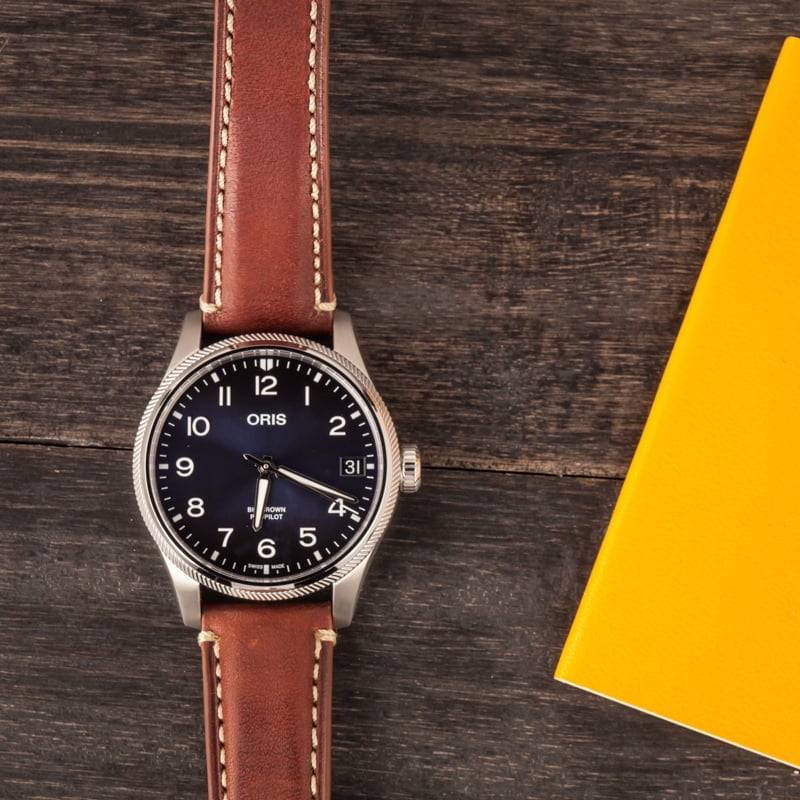 Oris Big Crown ProPilot Big Date Blue Arabic Dial