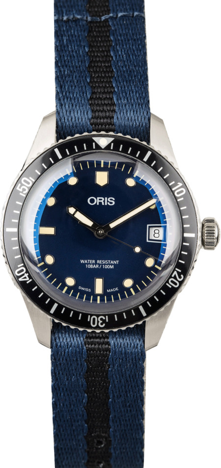Oris Diver Sixty Five Blue Dial