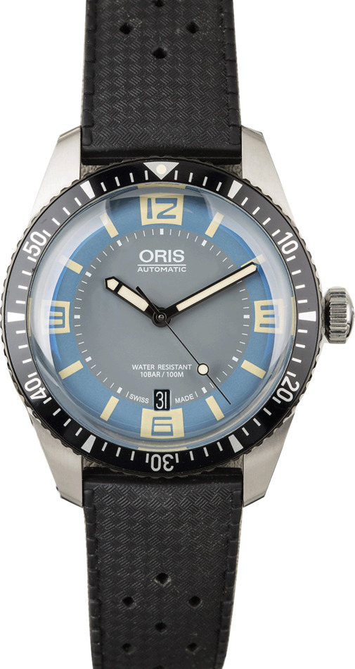 Oris Diver 65 Blue & Gray Dial