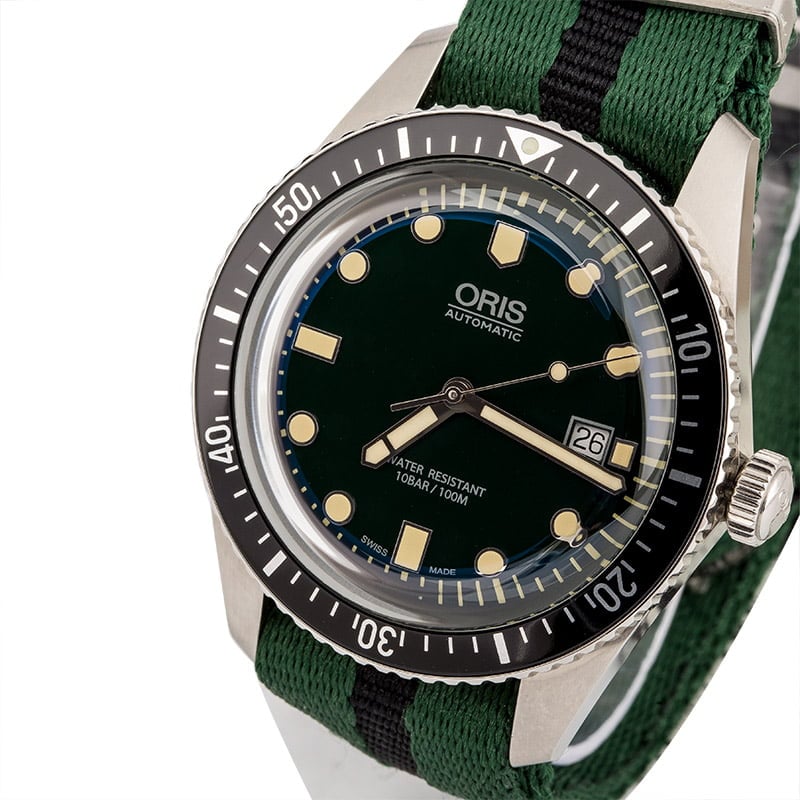 Oris Diver 65 Green Dial