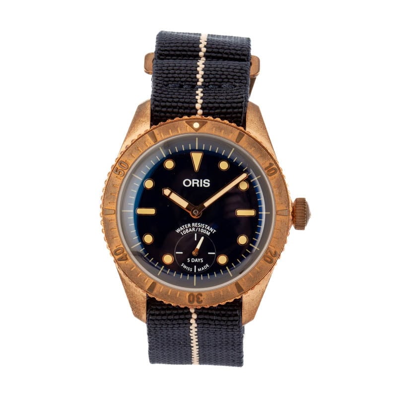 Oris Divers Carl Brashear Calibre 401 Limited Edition Bronze