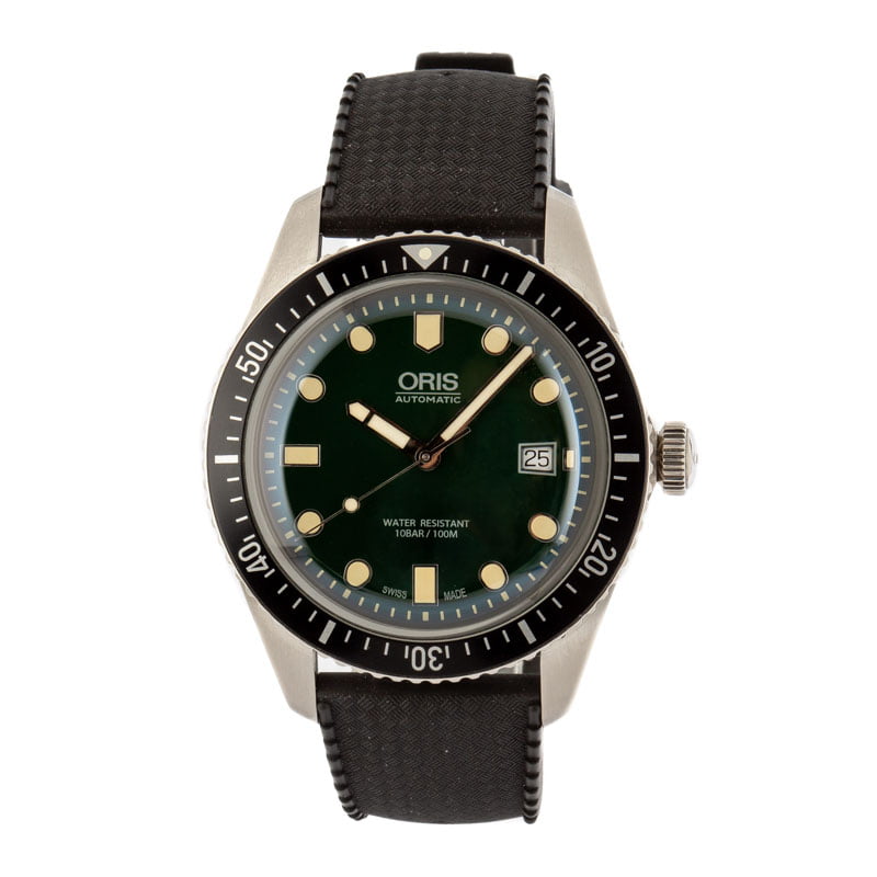 Oris Divers Sixty-Five Green