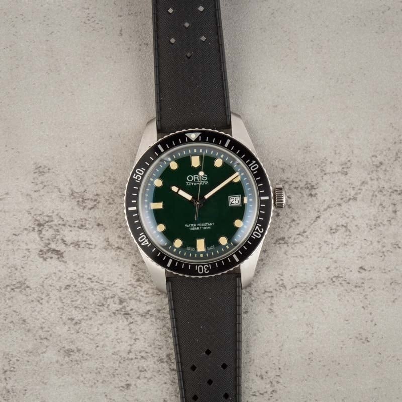 Oris Divers Sixty-Five Green