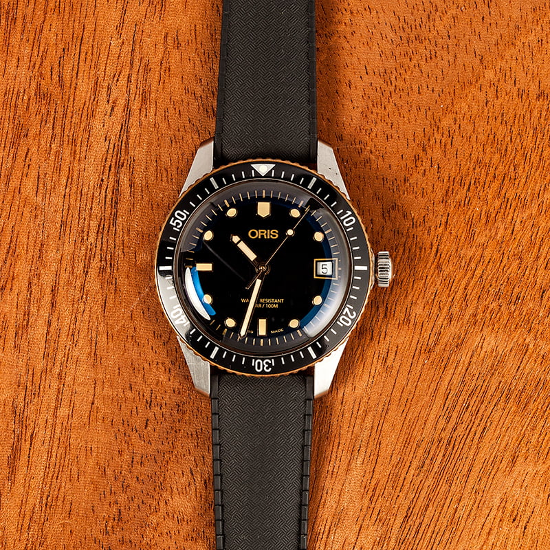 Oris Divers Sixty-Five Bronze & Steel