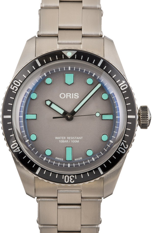 Oris Divers Sixty-Five Grey Dial