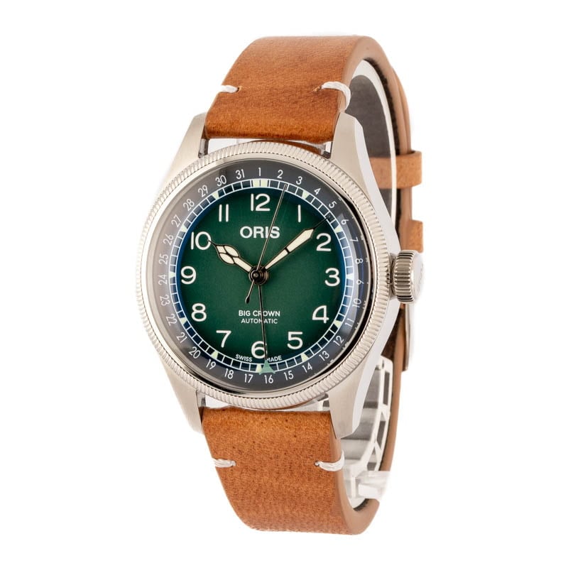 Oris x Cervo Volante Big Crown Green Dial