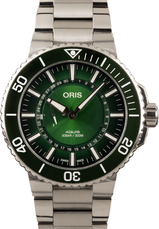 Oris Aquis Green Dial