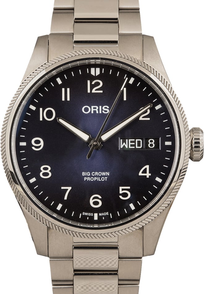 Oris Big Crown ProPilot Big Day Date Blue Dial