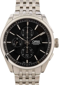 Oris Artix Chronograph Black Dial