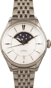 Oris Artelier Grande Lune, Date Stainless Steel