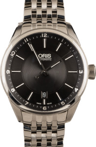 Oris Artix Date Stainless Steel Black Dial