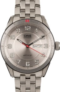 Oris Artix GT Silver Arabic Dial