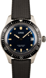 Oris Divers Sixty-Five 36MM Black Rubber Strap