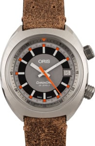 Mens Oris Chronoris Date Grey Dial