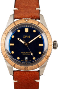 Oris Divers Sixty-Five Leather Band