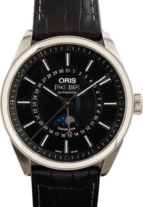 Oris Artix 42MM Steel on Black Leather Strap Retail $3,400 (41% OFF)