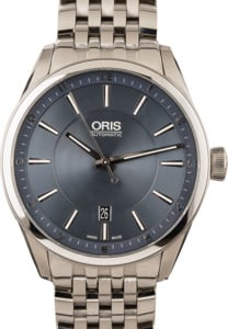 Mens Oris Artix Date Stainless Steel