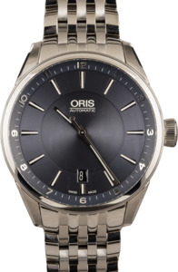 Oris Artix Date Stainless Steel Blue Dial