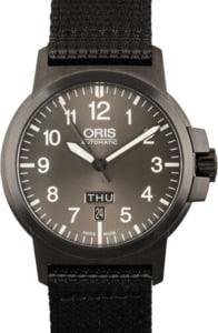 Oris BC3 Advanced, Day Date Black Plated Stainless Steel