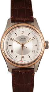 Oris Big Crown Pointer Date Silver Guilloche Dial