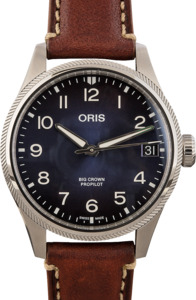 Oris Big Crown ProPilot Big Date Blue Arabic Dial