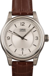 Oris Classic Date Silver Dial
