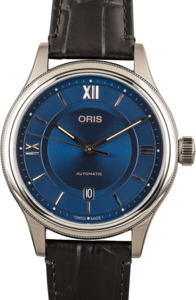 Mens Oris Classic Date Stainless Steel