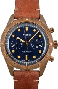 Oris Divers Carl Brashear Chronograph Limited Edition Bronze