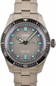 Mens Oris Divers Sixty-Five Grey Dial