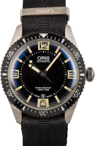 Mens Oris Divers Sixty-Five Blue Dial