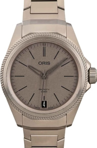 Oris ProPilot X 39MM Titanium, Grey Index Dial Retail $4,600 (39% OFF)