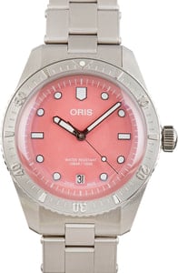 Oris Divers Sixty Five Cotton Candy Pink