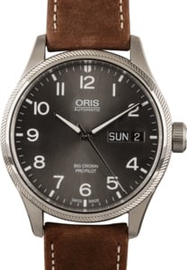 Oris Big Crown ProPilot Big Day Date Leather Band