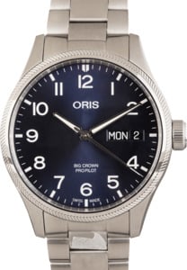 Oris Big Crown 45MM Stainless Steel, Arabic Dial Retail $2,800 (39% OFF)