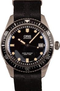 Oris Divers Sixty-Five Black Dial & Strap