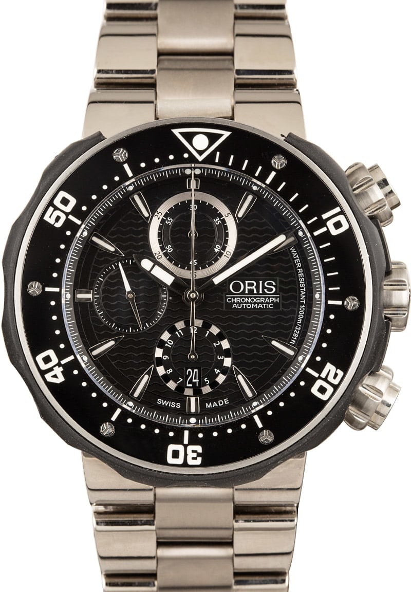 Buy Like-New Oris ProDiver Chronograph 01 674 7630 7154-SET
