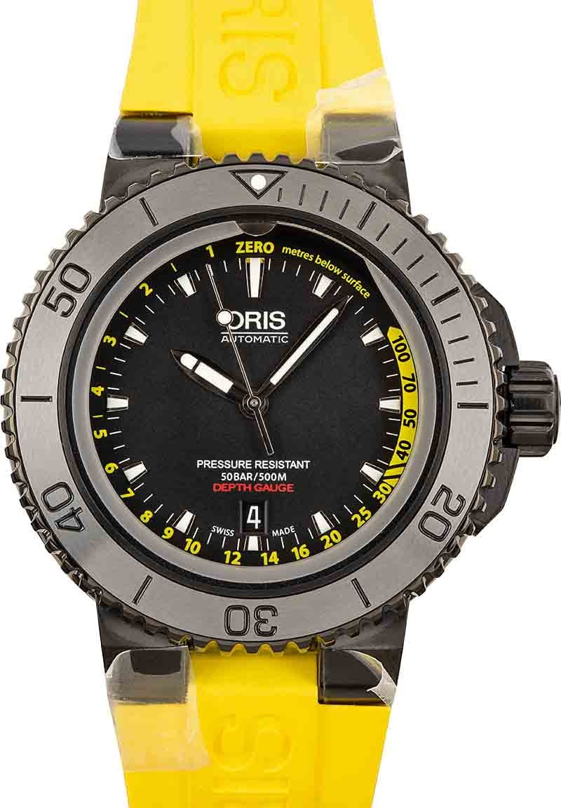 Buy Oris Aquis 01 733 7675 4754-Set RS | Bob's Watches - Sku