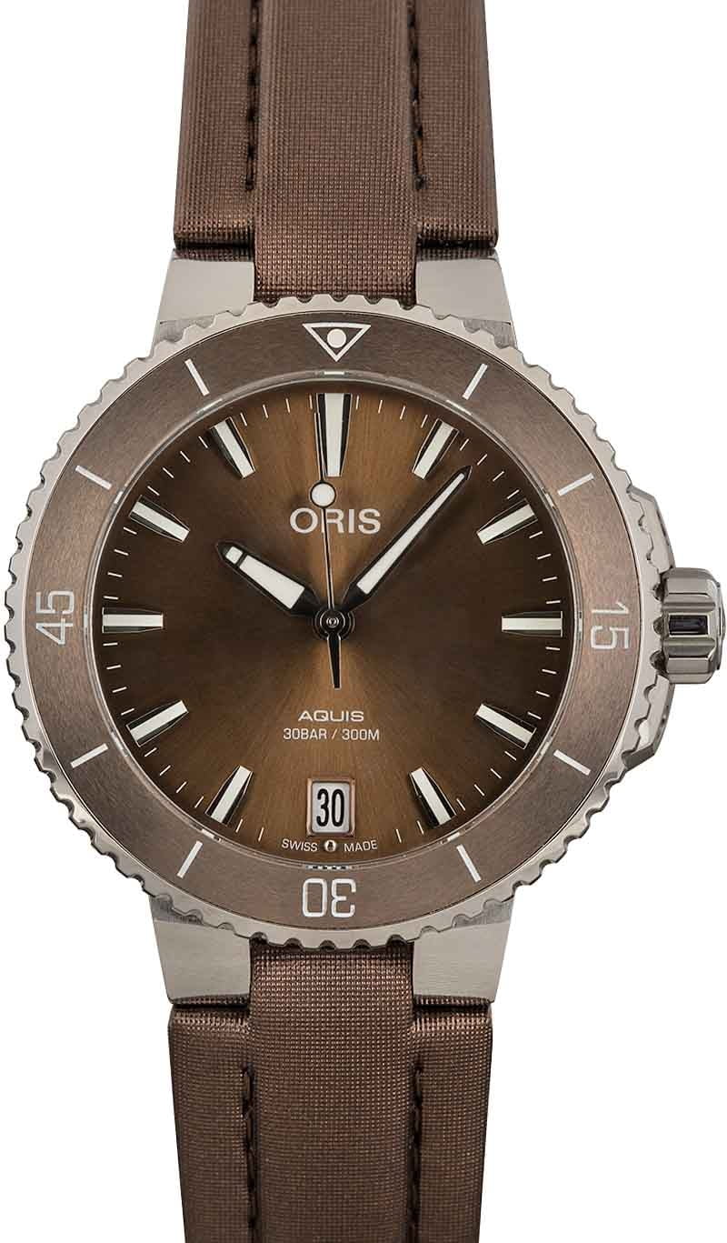Buy Oris Aquis 01 733 7731 4156-07 3 18 01FC | Bob's Watches - Sku
