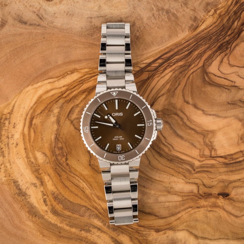 A✧︎ページ Buy Oris Aquis 01 733 7731 4156-07 8 18 05P | Bob's Watches