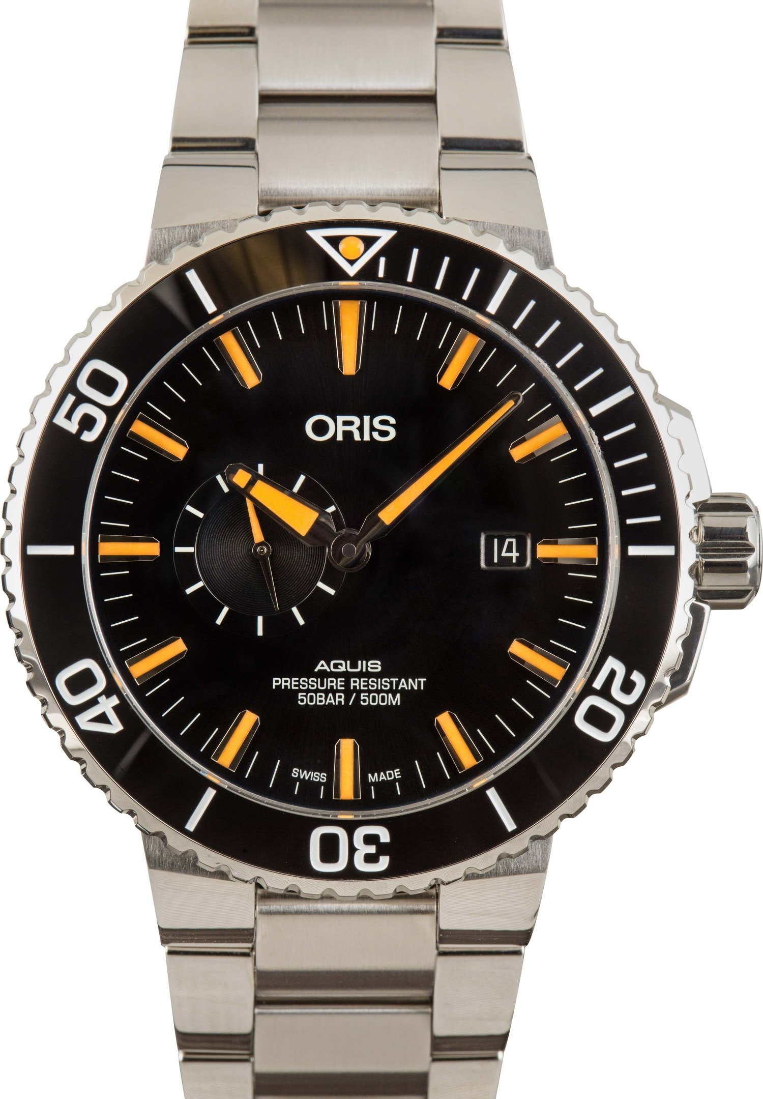 アクセサリー B43 Buy Oris Aquis 01 743 7733 4159-07 8 24 05PEB | Bob's Watches