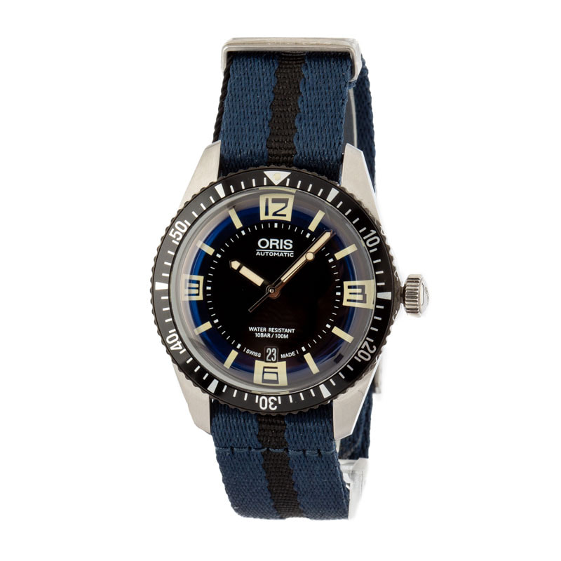 Oris Divers Sixty-Five 40MM Stainless Steel on Textile Strap