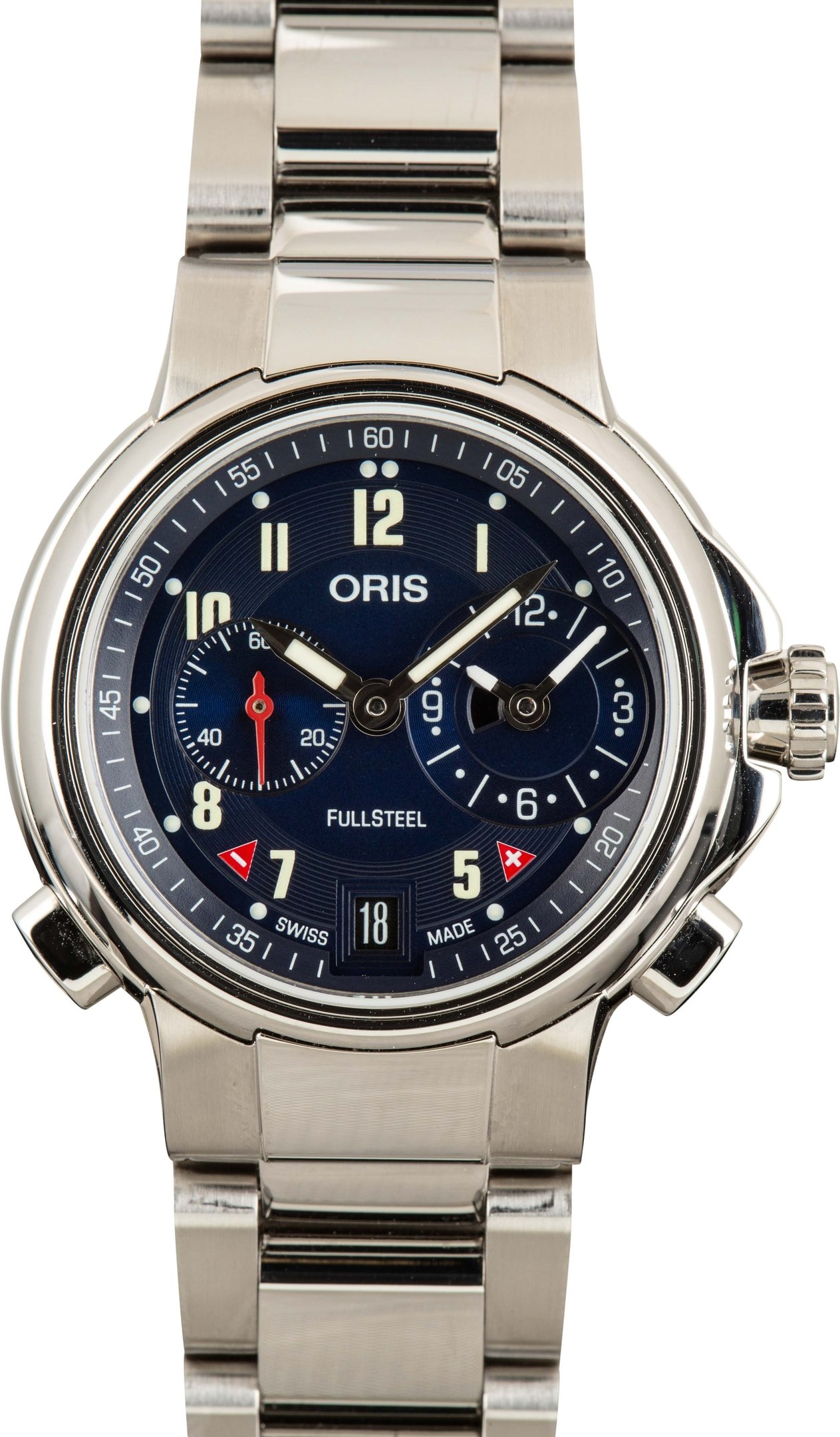 Buy Oris Full Steel 01 690 7780 4085-Set | Bob's Watches